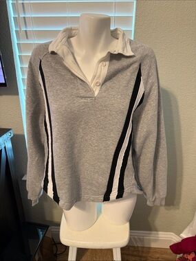 BDG varsity dropped sweatshirt - M